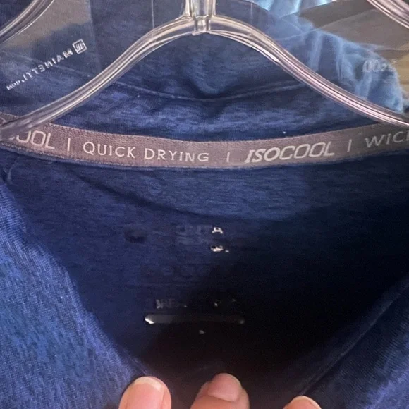 Mountain Warehouse ISOCOOL men’s blue polo - Picture 4 of 4